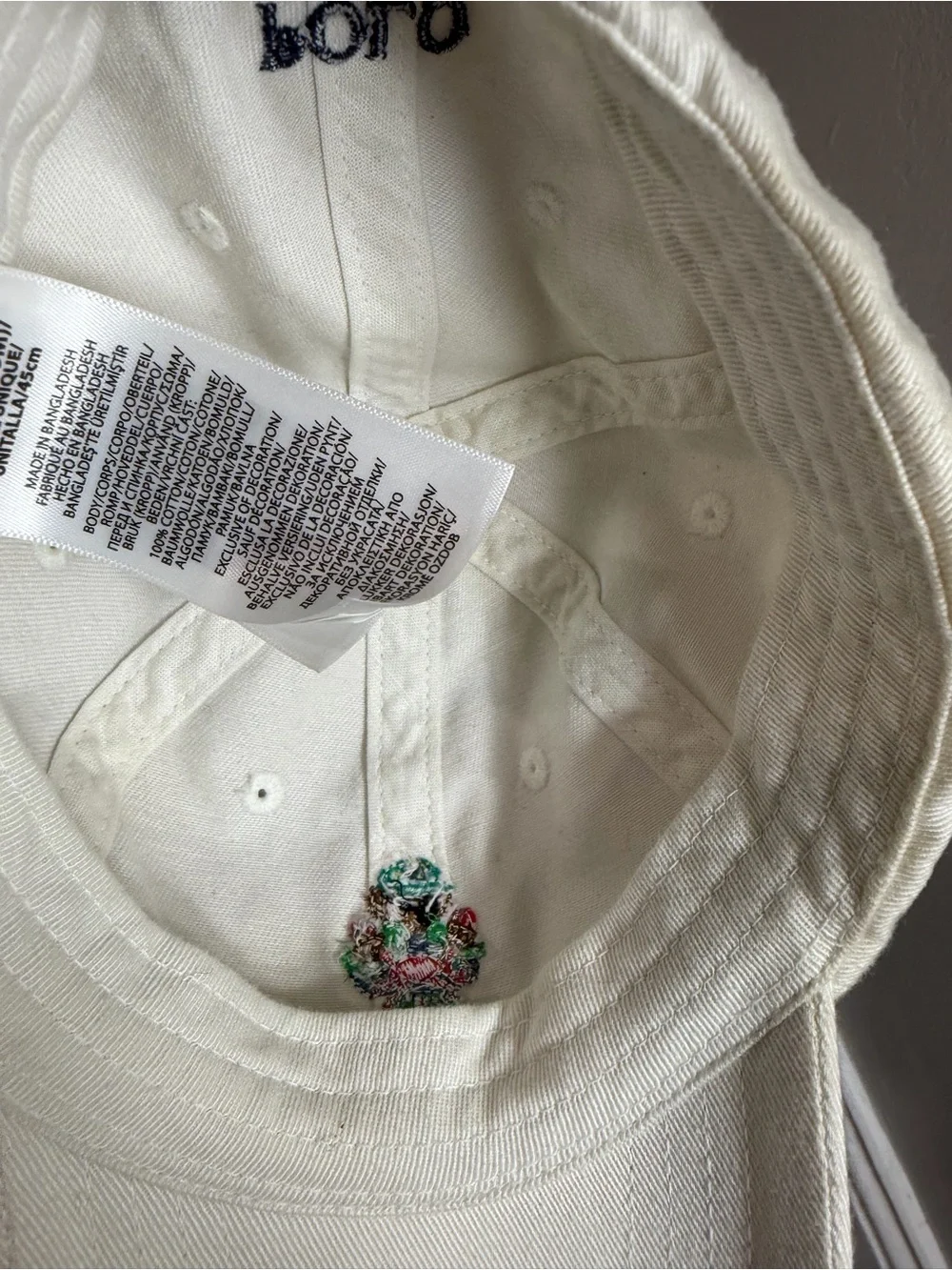 Baby Polo Baseball Hat